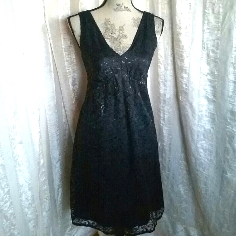 The Limited Black Lace Dress